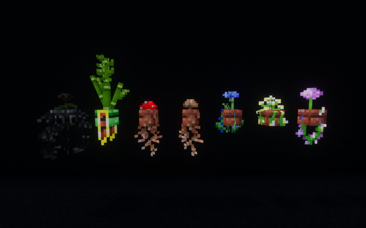 Enhanced Flower Pots