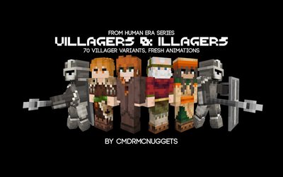 Human Era: Villagers & Illagers X Fresh Animations