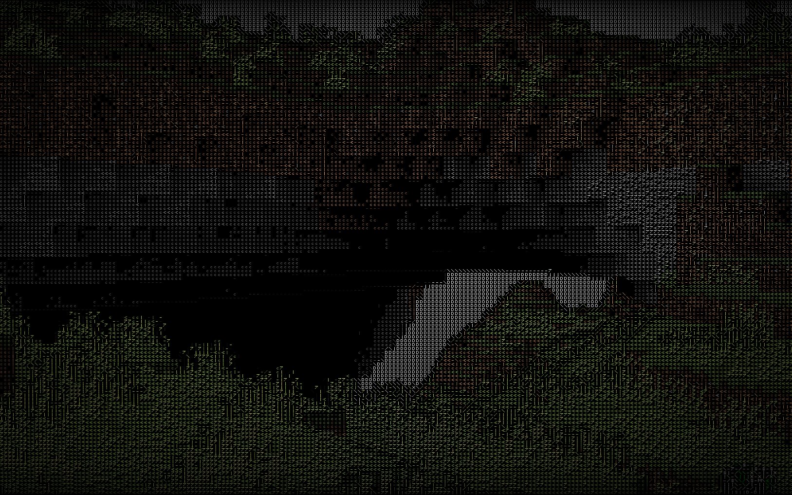 Ascii like shader 封面
