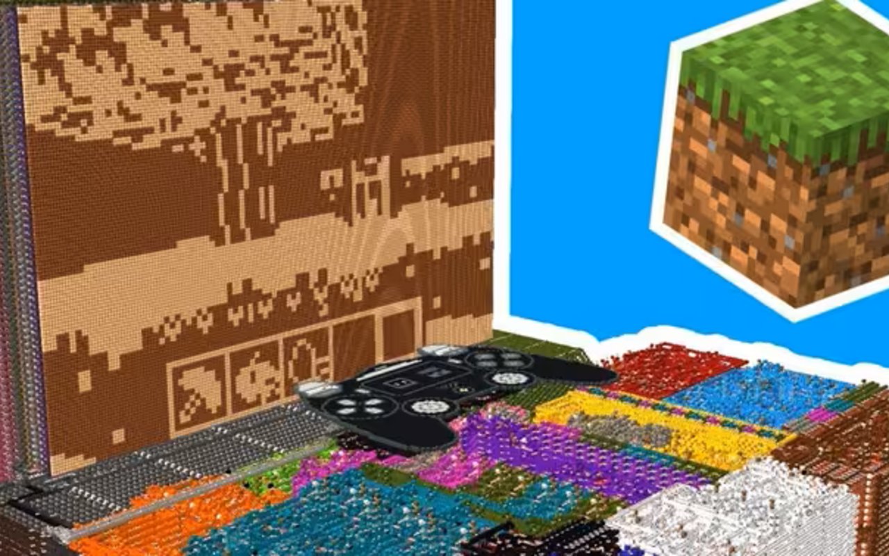 3D Minecraft in Minecraft